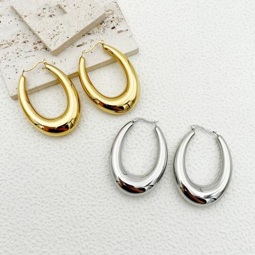 Cruach dhosmálta Lever Back Earring, 304 Cruach dhosmálta, plátáilte, jewelry faisin, dathanna níos mó le haghaidh rogha, 40x56mm, Díolta De réir PC