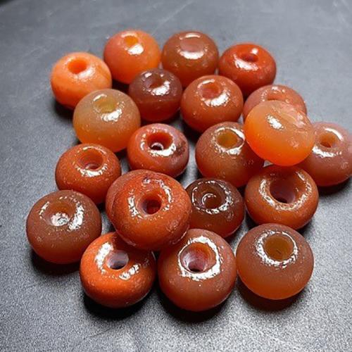 Φυσικά Χάντρες Red Agate, χρίστε, DIY, 9x14mm, Sold Με PC