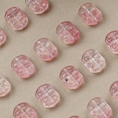 Handgemaakte Lampwork Beads, Bloem, DIY, meer kleuren voor de keuze, 13x18mm, Verkocht door PC