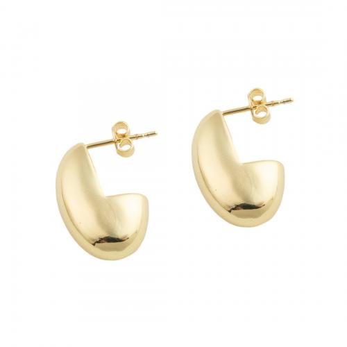 Brass Stud Earring high quality plated fashion jewelry & for woman nickel lead & cadmium free Sold By Pair