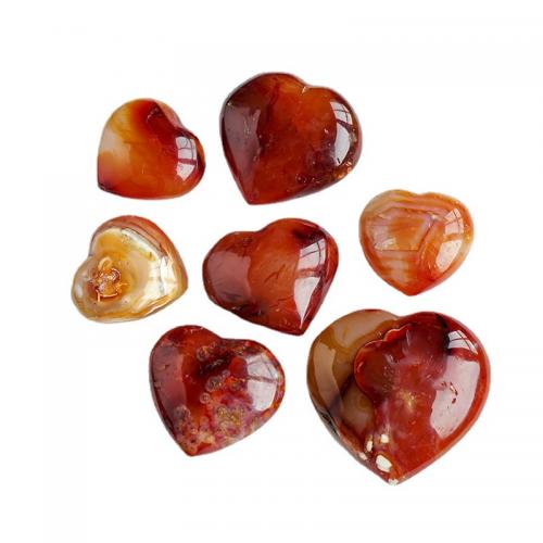 Διακόσμηση Μόδα, Red Agate, Καρδιά, για το σπίτι και το γραφείο & διαφορετικό μέγεθος για την επιλογή, κόκκινος, Sold Με PC