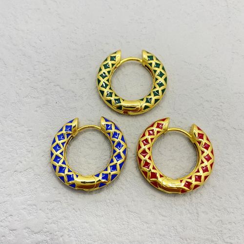 Prás Leverback Earring, 18K ór plátáilte, jewelry faisin & do bhean & cruan, dathanna níos mó le haghaidh rogha, nicil, luaidhe & caidmiam saor in aisce, 25x25mm, Díolta De réir Péire