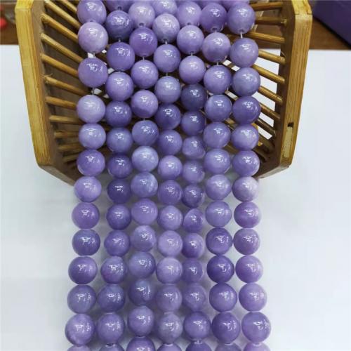 Grânulos de Jade, Jade Castanho Claro, Roda, polido, DIY & tamanho diferente para a escolha, roxo, vendido para Aprox 38 cm Strand