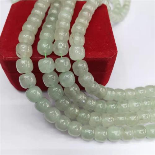 Aventurine χάντρες, Πράσινη Aventurine, Στήλη, γυαλισμένο, DIY & διαφορετικό μέγεθος για την επιλογή, πράσινο φως, Sold Per Περίπου 38 cm Strand