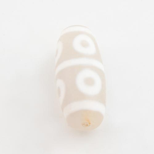 Coirníní Tibéidis dZi Agate Nádúrtha, Agate Tibéidis, DIY, 27.50x12mm, Poll:Thart 2mm, Díolta De réir PC