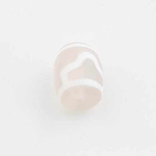 Natuurlijke Tibetaanse Agaat Dzi Beads, Drum, DIY, 13.50x10mm, Gat:Ca 2mm, Verkocht door PC