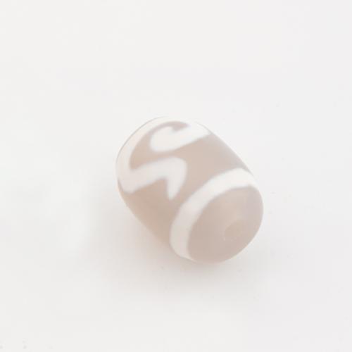 Natuurlijke Tibetaanse Agaat Dzi Beads, DIY, 14x10.50mm, Gat:Ca 2mm, Verkocht door PC