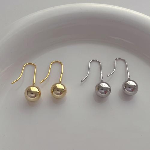 Brass Stud Earring plated fashion jewelry nickel lead & cadmium free Sold By Pair