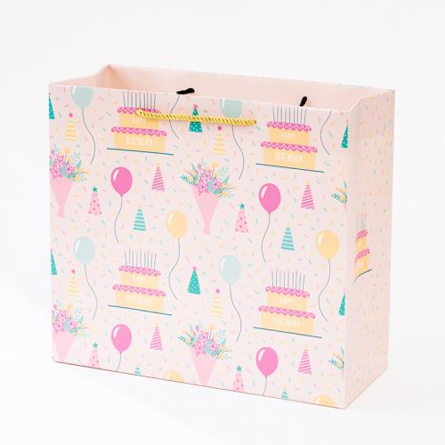 Bolsa de Regalo, Papel, diverso tamaño para la opción, rosa claro, 10/Grupo, Vendido por Grupo