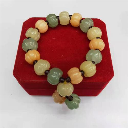 Edelstein Armbänder, Feuerzeug Imperial Jade, poliert, Modeschmuck & unisex, keine, 9x13mm, Länge ca. 19 cm, verkauft von PC