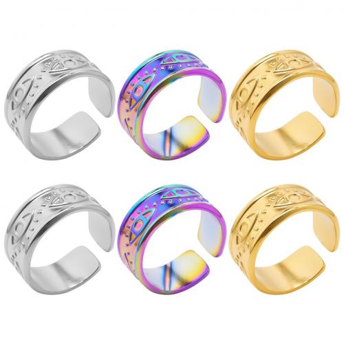 Edelstahl Ringe, 304 Edelstahl, Modeschmuck & unisex, keine, 9mm, Größe:8, verkauft von PC