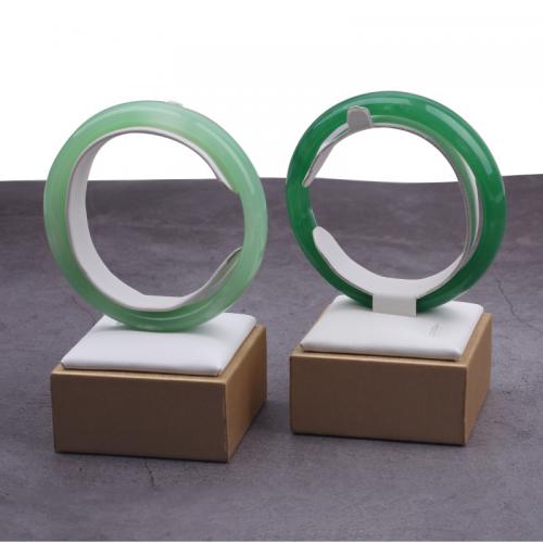 Lederen Armband display, PU, Letter C, 60x60x105mm, Verkocht door PC