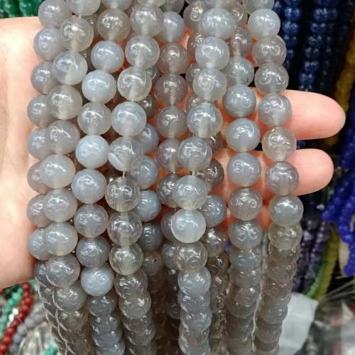 Perles agates, Agate, Rond, DIY, plus de couleurs à choisir, 14mm, Environ 28PC/brin, Vendu par brin