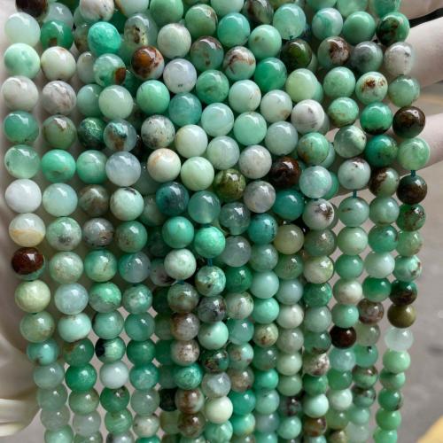 Jade Beads, Australien Jade, Runde, du kan DIY & forskellig størrelse for valg, blandede farver, Solgt af Strand