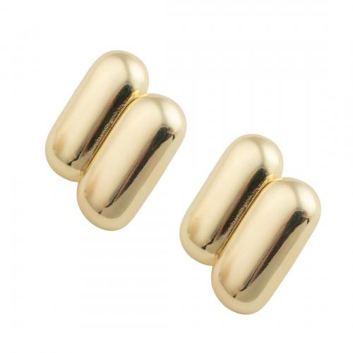 Brass Stud Earring high quality plated fashion jewelry & for woman nickel lead & cadmium free Sold By Pair