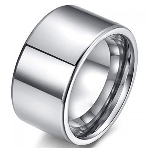 Tungsten stålring för män, Volfram stål, mode smycken & för människan, fler färger för val, width 12mm, thickness 2.4mm, Säljs av PC