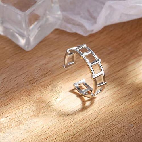 Messing Fingerring, Modeschmuck & verschiedene Stile für Wahl & für Frau, frei von Nickel, Blei & Kadmium, Größe:7, verkauft von PC