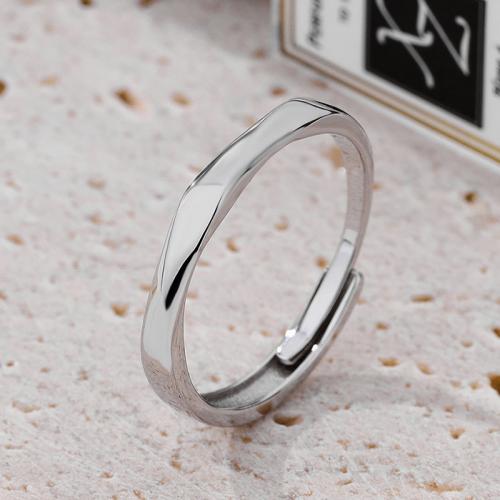 Sterling Silver Nakit Finger Ring, 925 Sterling Silver, modni nakit & bez spolne razlike, nikal, olovo i kadmij besplatno, Prodano By PC