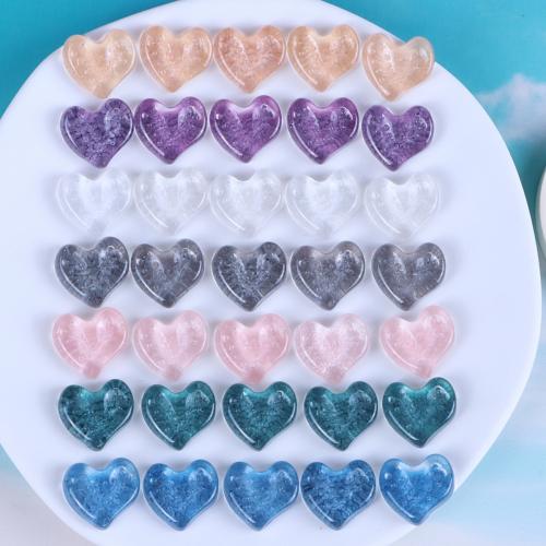 Mobile Phone DIY Decoration Resin Heart epoxy gel Approx Sold By Bag