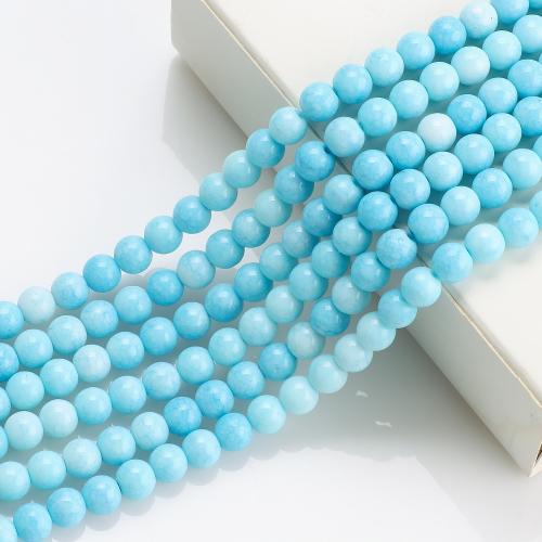 Fashion Glass Beads Round DIY 8mm Approx Sold By Strand