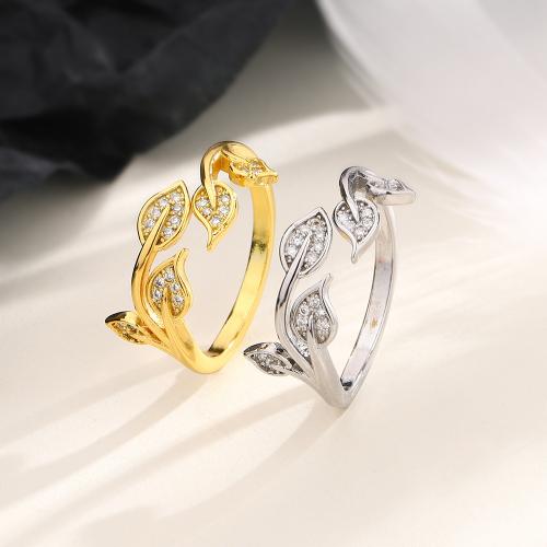 Cubic Zirconia Micro Pave Brass Ring plated micro pave cubic zirconia & for woman Sold By PC