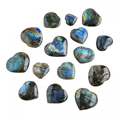 Labradorite décoration, coeur, normes différentes pour le choix, Vendu par PC