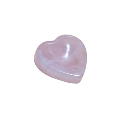 Décoration de mode , quartz rose, coeur, pour la maison et le bureau, rose, 10x30mm, Vendu par PC