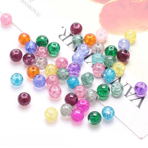 Fashion Glass Beads Round DIY 8mm Approx Sold By Strand