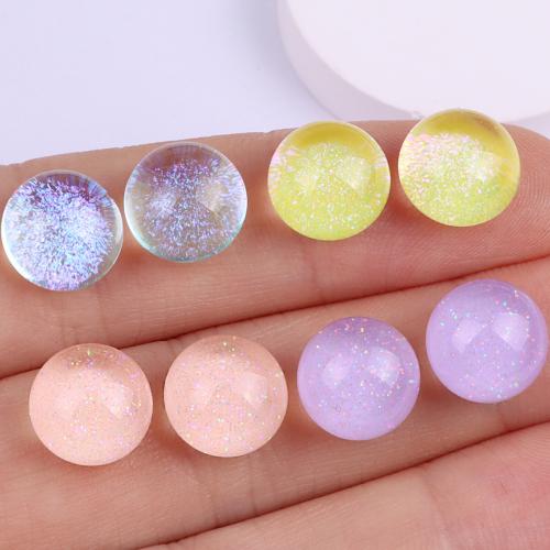 Mobile Phone DIY Decoration Resin Round epoxy gel Approx Sold By Bag