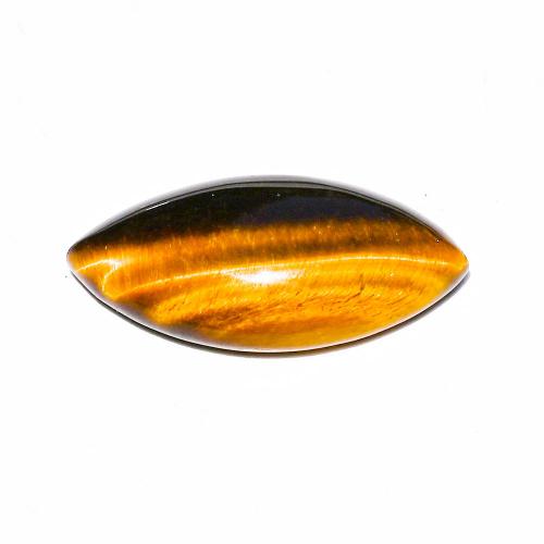 Gemstone Cabochons, Natuursteen, Oog van het Paard, DIY & verschillende materialen voor de keuze, meer kleuren voor de keuze, 15x30x6mm, Verkocht door PC