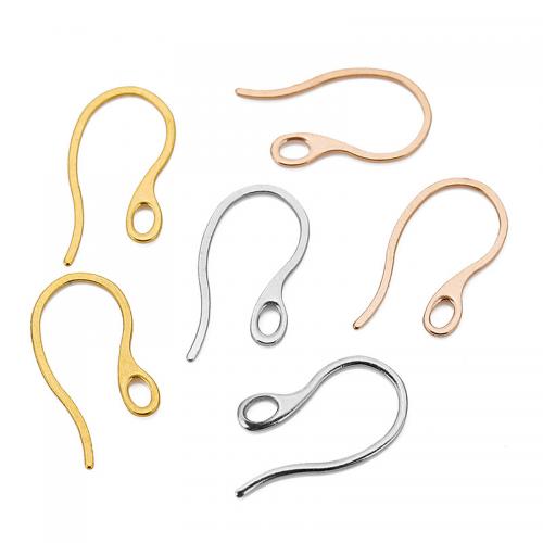 Stainless Steel Hook slangetje, 304 roestvrij staal, mode sieraden & DIY, meer kleuren voor de keuze, 11x22mm, 50pC's/Bag, Verkocht door Bag