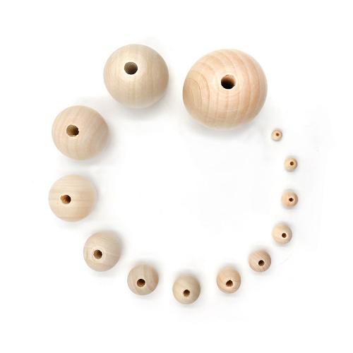 Wood Beads Schima Superba Round DIY Approx Sold By Bag