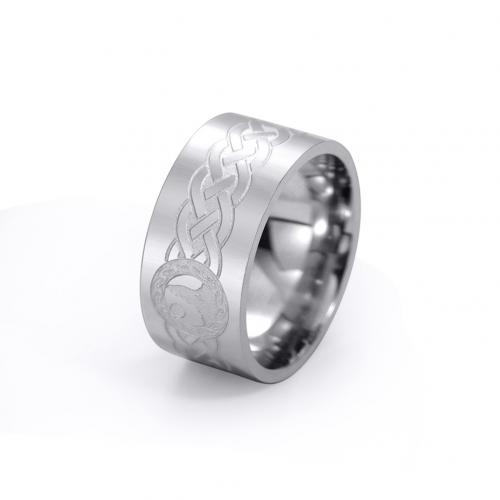 Anillo de dedo de acero inoxidable, acero inoxidable 304, chapado, Joyería & diverso tamaño para la opción & para mujer, más colores para la opción, Vendido por UD