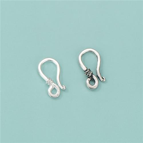 Risultati di braccialetto in argento sterling, 925 sterline d'argento, placcato, DIY, nessuno, 8.60x15.20mm, Venduto da PC