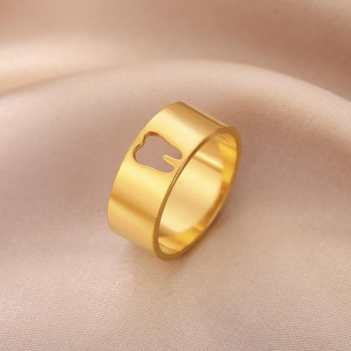 Stainless Steel Finger Ring 304 Stainless Steel plated Unisex Sold By PC