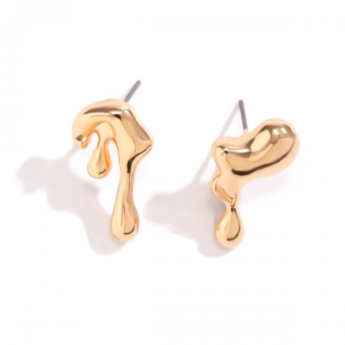 Zinc Alloy Stud Earring plated fashion jewelry & for woman nickel lead & cadmium free Sold By Pair