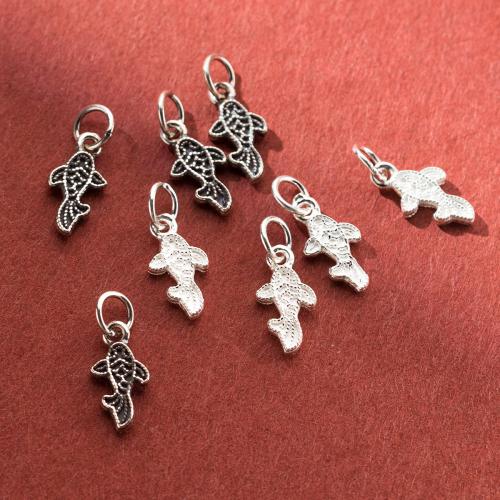 925 Sterling Silver Privjesak, Kit, možete DIY, više boja za izbor, 13x6.50x1.70mm, Prodano By PC