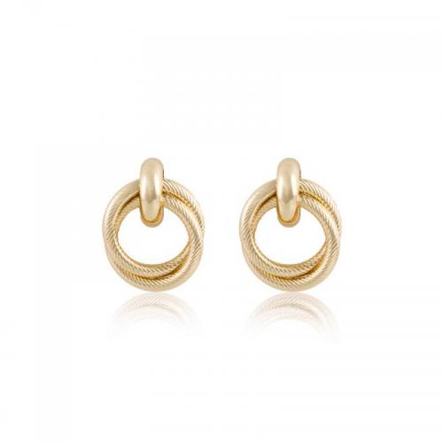 Boucles d'oreilles fer, bijoux de mode & styles différents pour le choix & pour femme, protéger l'environnement, sans nickel, plomb et cadmium, Vendu par paire