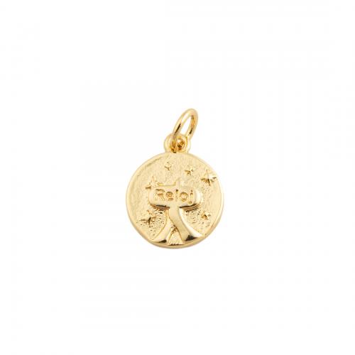 Brass Jewelry Pendants fashion jewelry & Unisex golden nickel lead & cadmium free Sold By PC