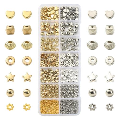 Verkupferter Kunststoff mit Kunststoff Kasten, Rechteck, DIY, gemischte Farben, frei von Nickel, Blei & Kadmium, 200x70x16mm, 634PCs/Box, verkauft von Box