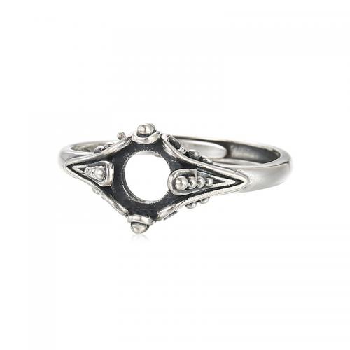 925 Sterling Sølv fingerring Setting, du kan DIY & forskellige stilarter for valg, nikkel, bly & cadmium fri, Solgt af PC