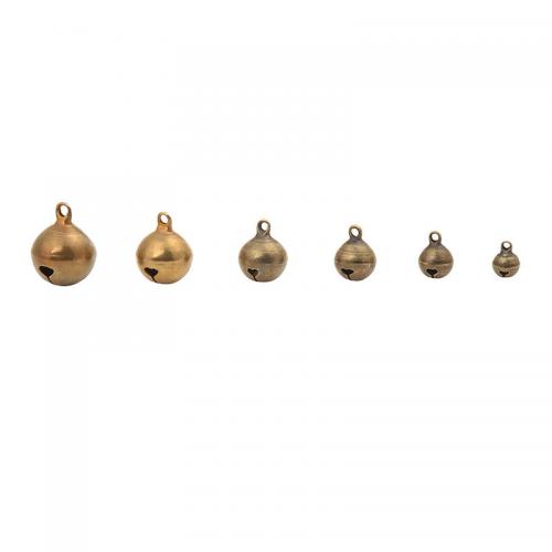 Charme de Bell Zinc Alloy, laiton, normes différentes pour le choix, protéger l'environnement, sans nickel, plomb et cadmium, Vendu par PC