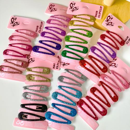 Hair Snap Clips Zinc Alloy handmade Girl nickel lead & cadmium free Approx Sold By Lot