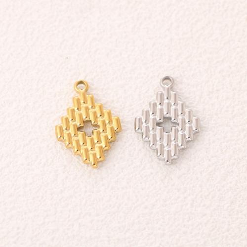 Stainless Steel Pendants 304 Stainless Steel Vacuum Ion Plating fashion jewelry & DIY Sold By Bag