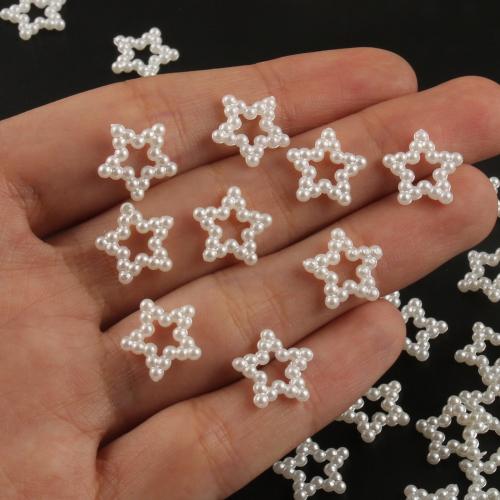 Acessórios de jóias, resina, Estrela, moldagem por injecção, DIY & vazio, Mais cores pare escolha, 12mm, Aprox 2000PCs/Bag, vendido por Bag