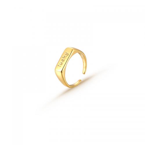 Bague en acier inoxydable, Acier inoxydable 304, Plaqué or 18K, bijoux de mode & pour femme, protéger l'environnement, sans nickel, plomb et cadmium, Inner diameter: 19mm., Vendu par PC