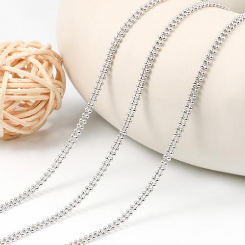 Nehrđajućeg čelika Nekclace Chain, 304 nehrđajućeg čelika, možete DIY, nikal, olovo i kadmij besplatno, Prodano By m