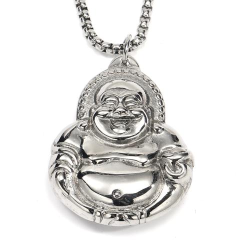 Smycken uppsättningar, Titan Stål, Buddha, plated, Unisex & olika stilar för val, fler färger för val, Säljs av PC