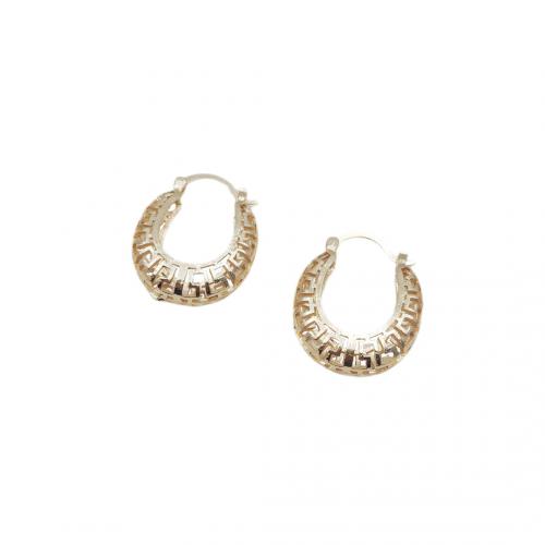 Brass Leverback Earring plated for woman golden Sold By Pair