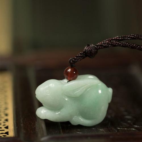 Pendentifs en jade, unisexe & styles différents pour le choix, 26mm, Vendu par PC